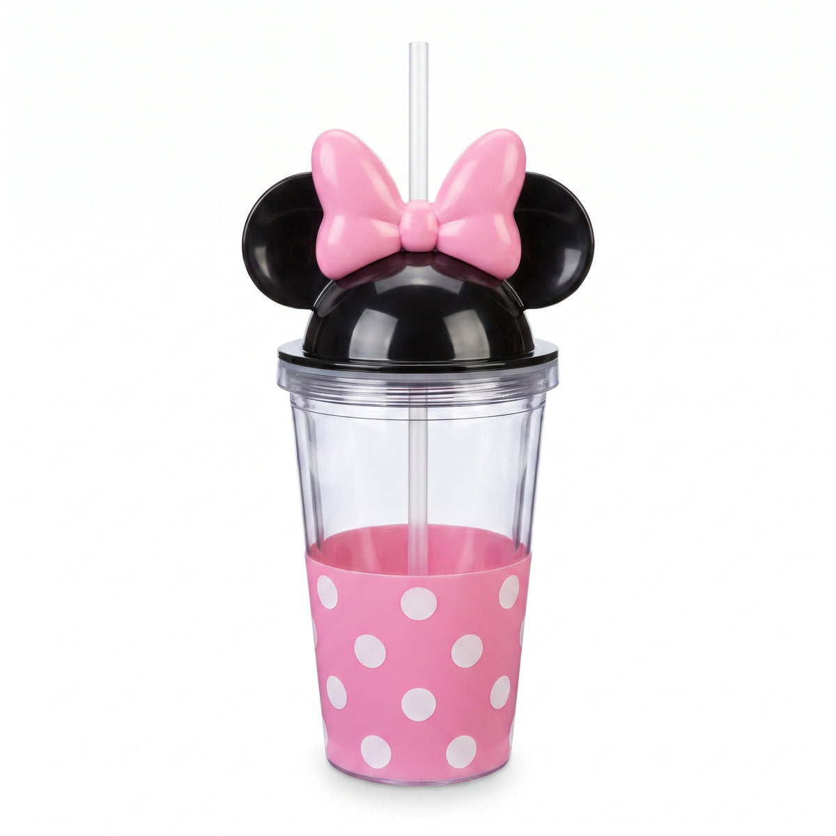 Minnie Mouse 18oz Party Cup with Straw and Ears Lid