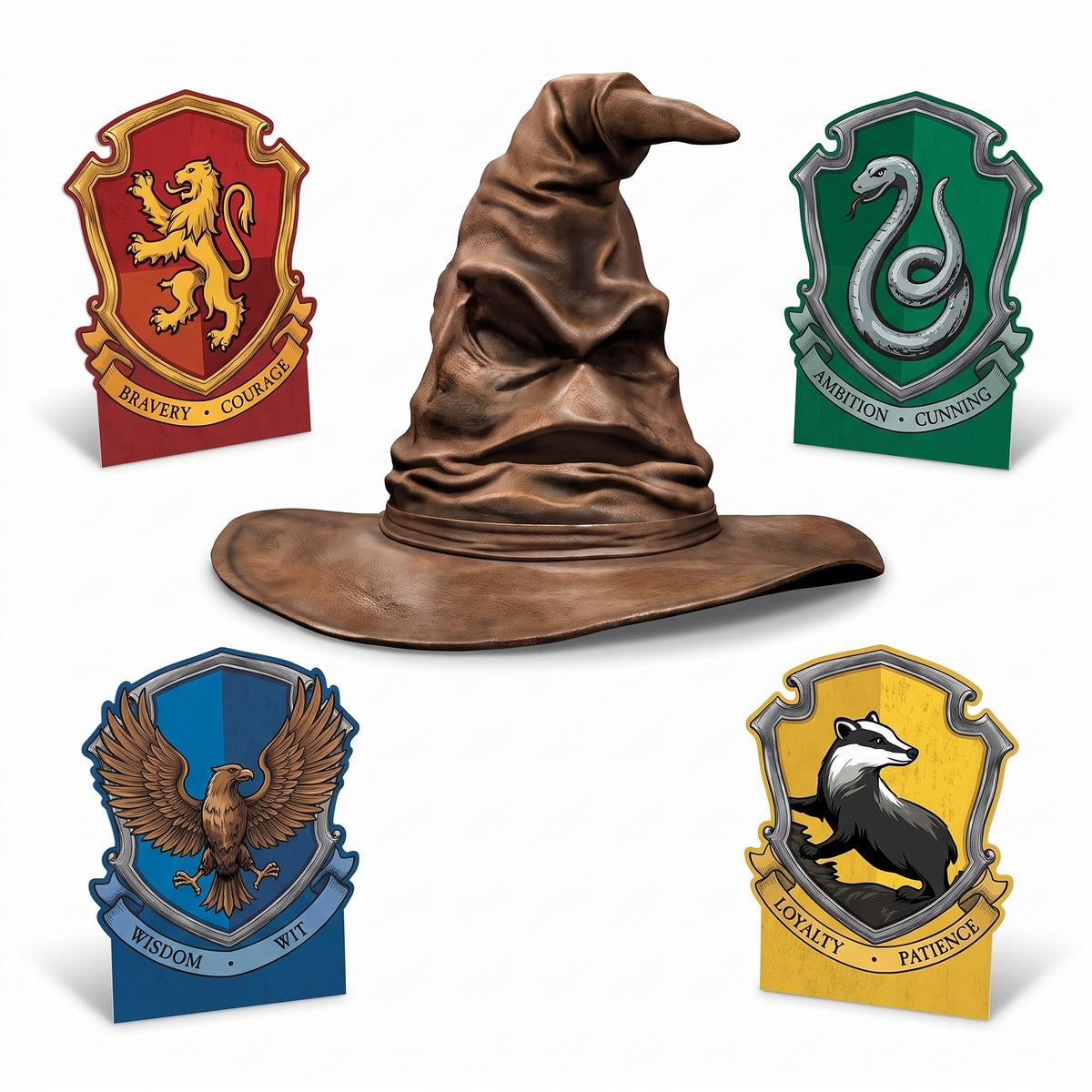 Hogwarts Houses 3D Table Decorating Kit