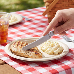 Silver Plastic Economy Knives - 7.5 in.