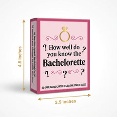 How Well Do You Know The Bachelorette Card Game - 52 Cards