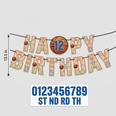 Wilson NBA Jumbo Happy Birthday Banner