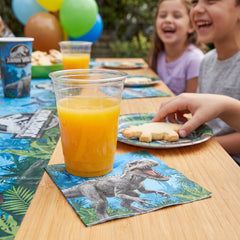 Jurassic World Dinosaur Beverage Napkins - 16 Pack, 2-Ply - 5 In. X 5 In.