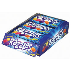 Razzles Candy Gum/24 Per Disp