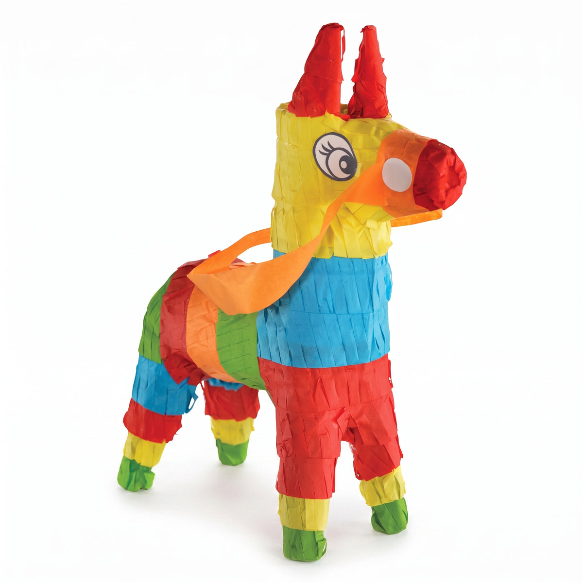 Vibrant Mini Donkey Piñata Decoration