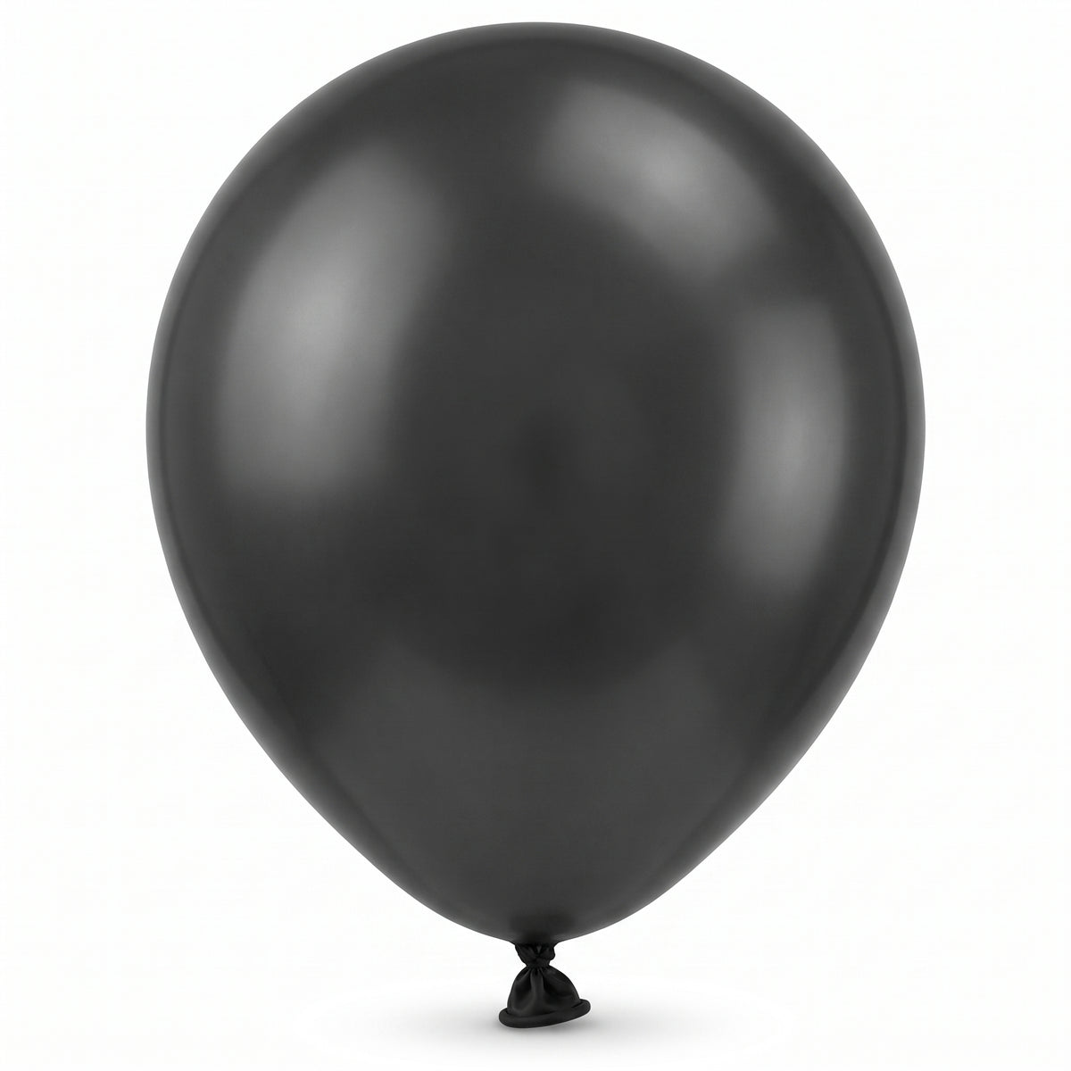 Luxaire Premium 12" Black Latex Balloons - Pack of 25