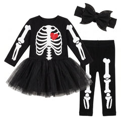 Infant Skeleton Tutu Halloween Costume - Infant (6-12 Months)
