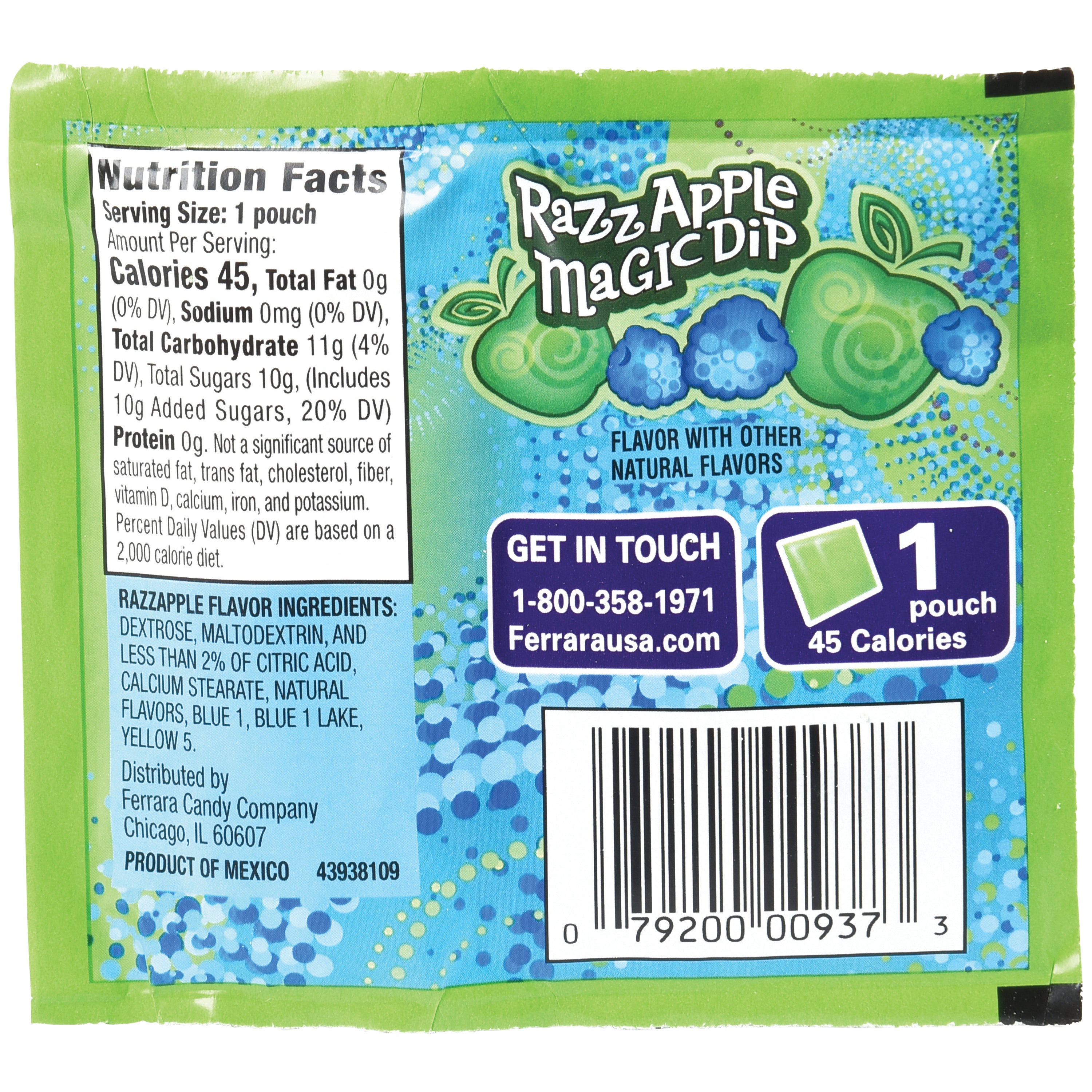 Lik-M-Aid Fun Dip Indvidual Packs/48 Per Disp