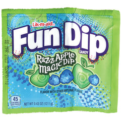 Lik-M-Aid Fun Dip Indvidual Packs/48 Per Disp