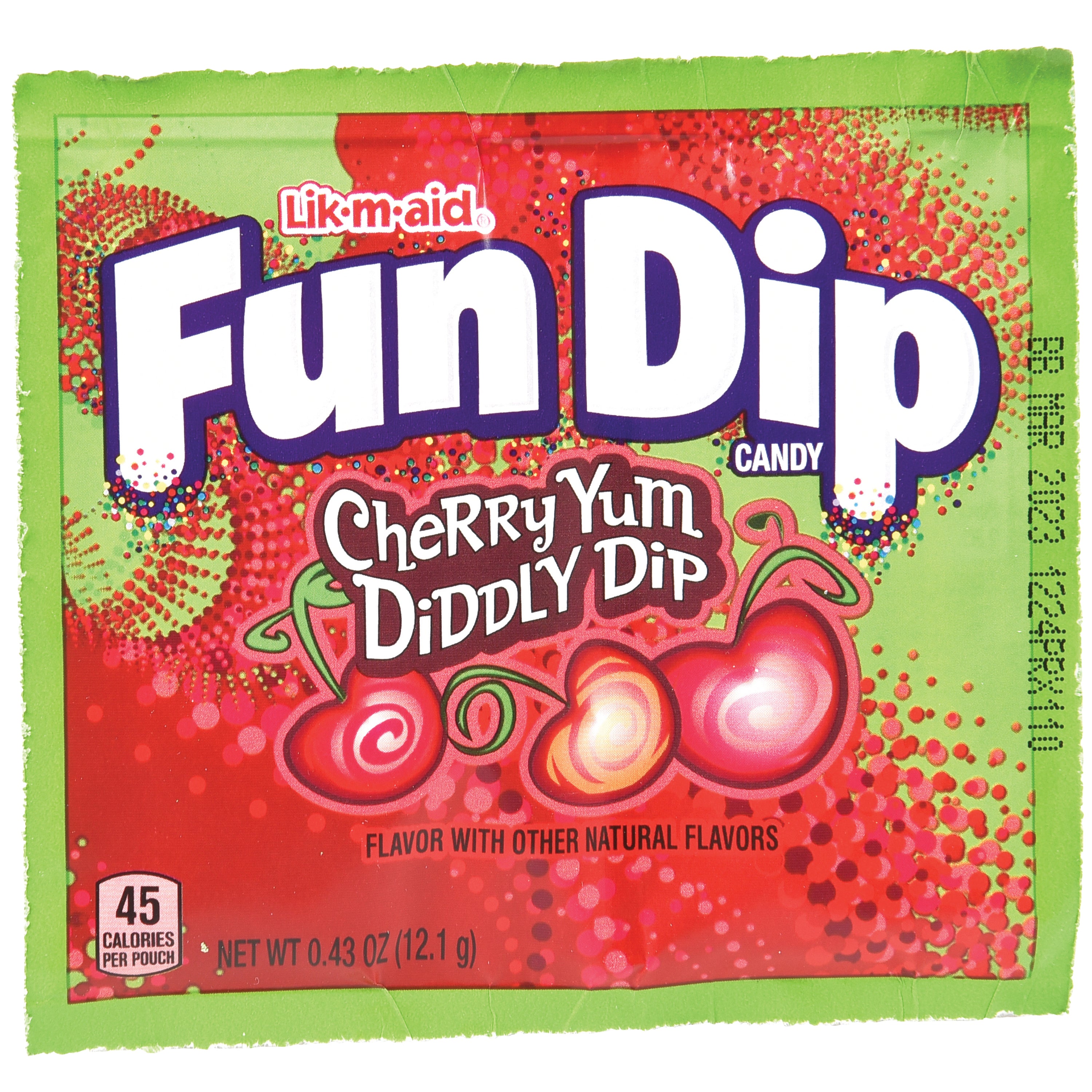 Lik-M-Aid Fun Dip Indvidual Packs/48 Per Disp