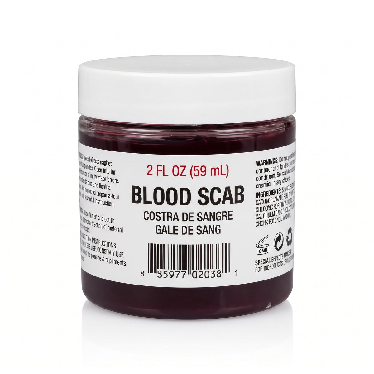 Realistic Blood Scab Special Effects Makeup, 2 oz