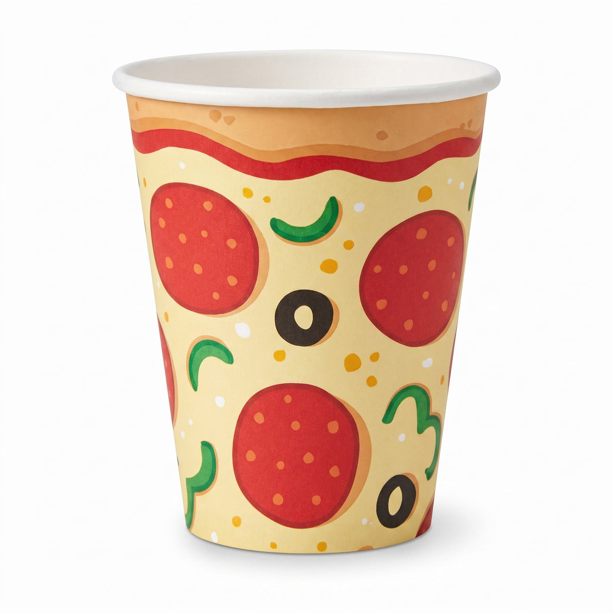 Pizza Party Paper Cups - 12oz, 20 Pack