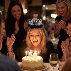 Sparkling Light-Up 50th Birthday Tiara