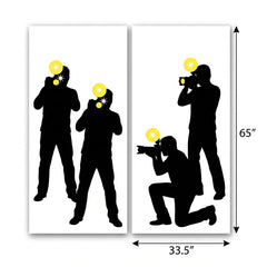 Hollywood Paparazzi Scene Setter Panels - Movie Night Party Decor