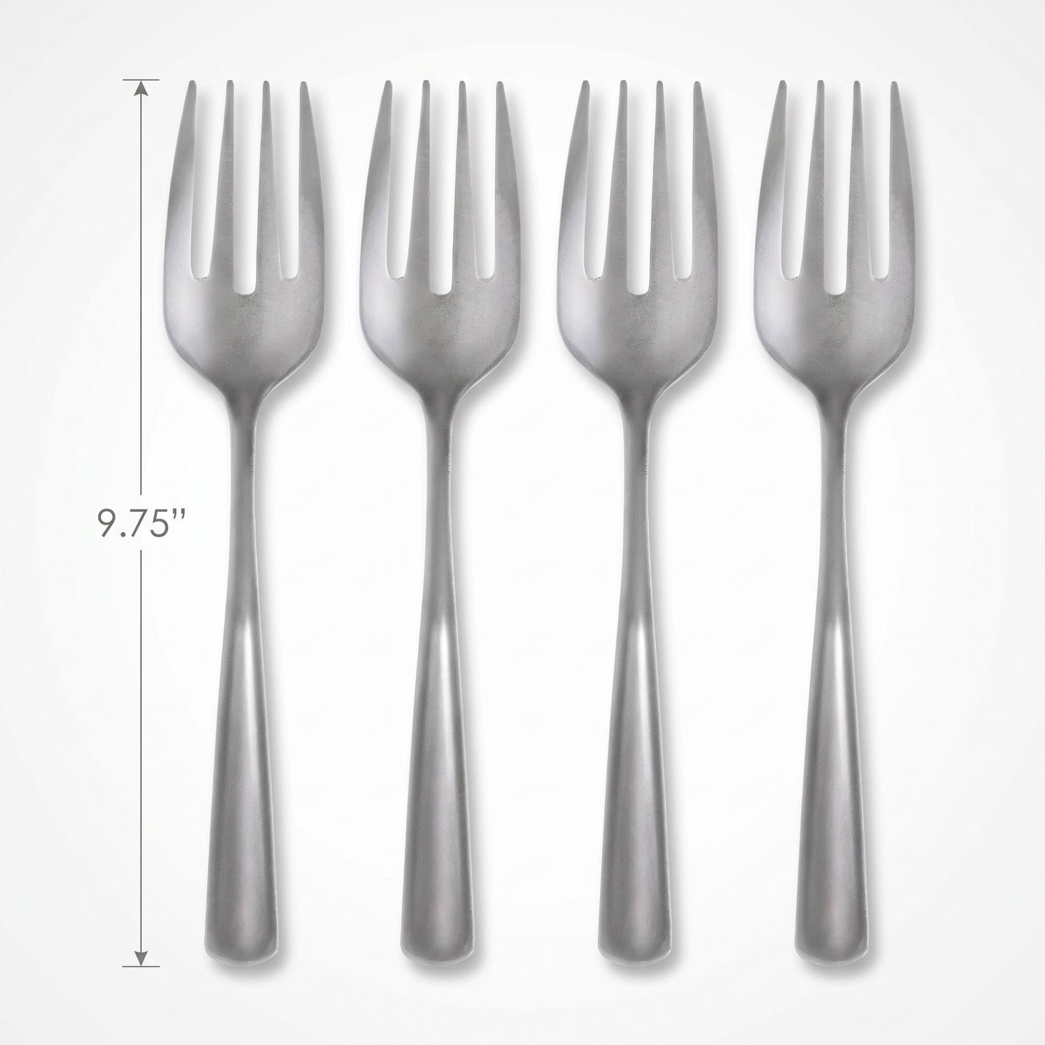 Gold Plastic Serving Fork - 9.75" | 2 Pack