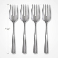 Gold Plastic Serving Fork - 9.75" | 2 Pack
