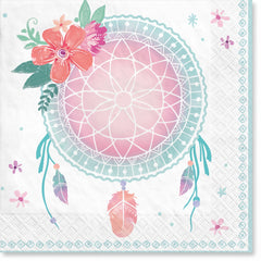 Free Spirit Baby's First Birthday Beverage Napkins - 5 In. X 5 In.