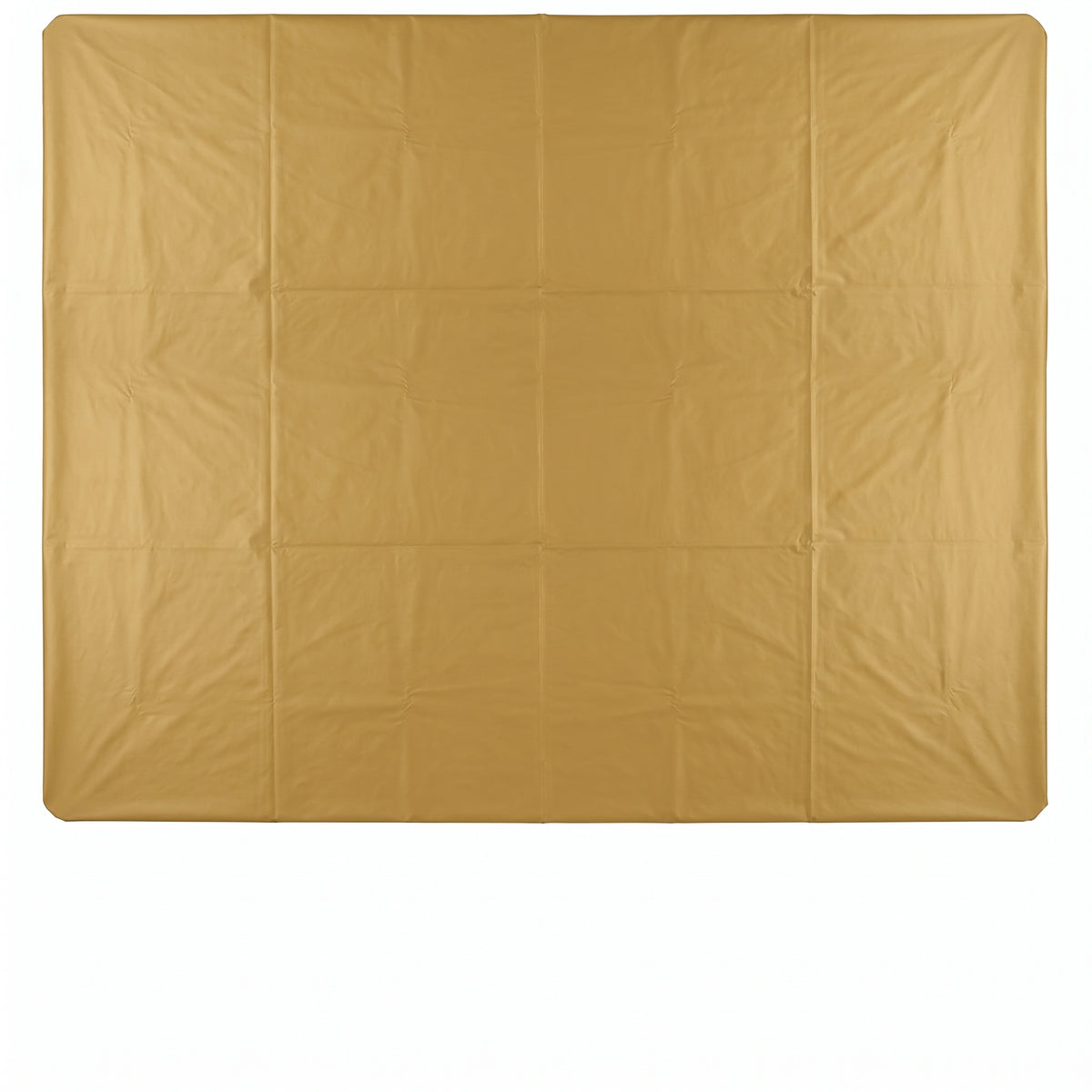 Gold Plastic Rectangular Table Cover - 54" x 108"