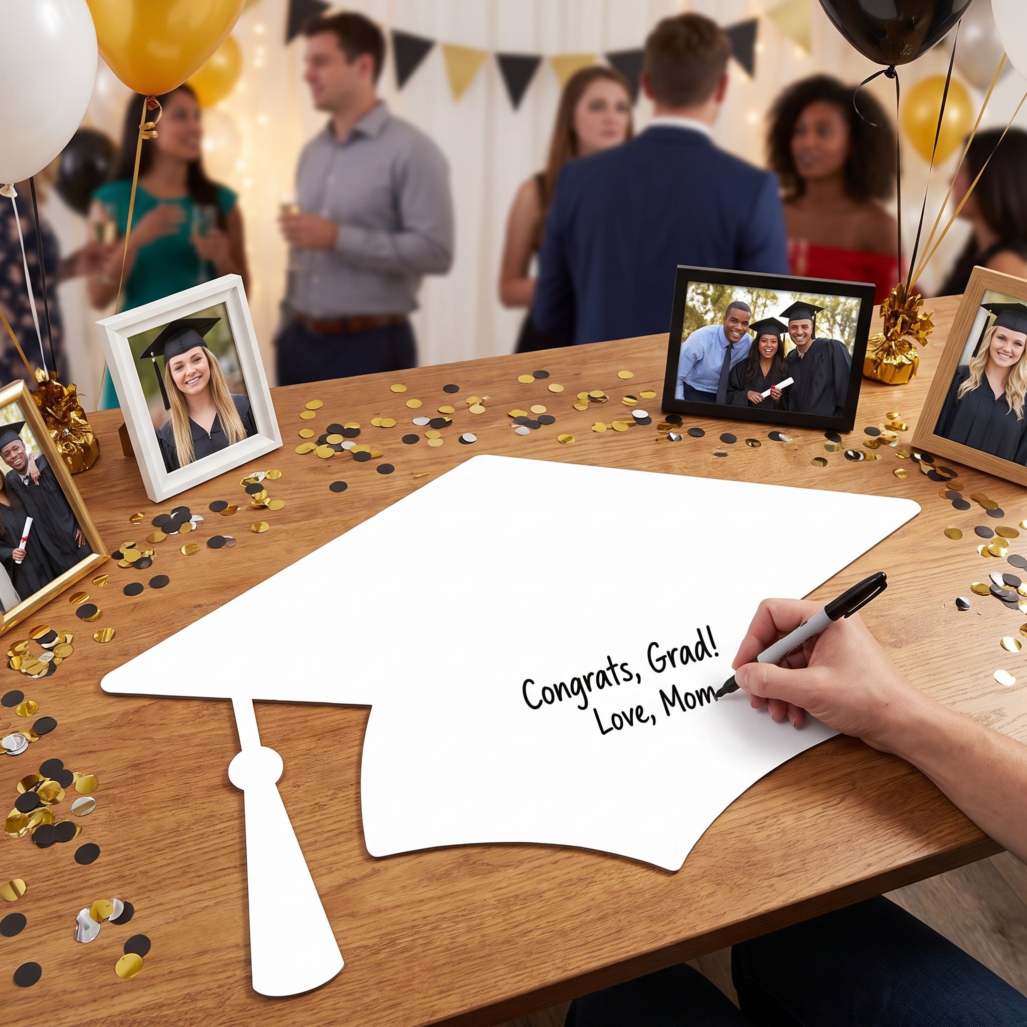 Giant Autograph Graduation Cap Keepsake