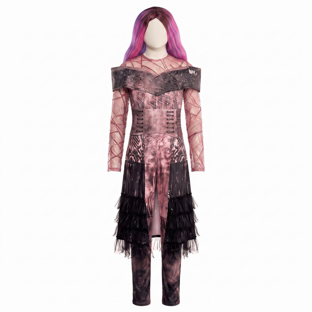 Disney Descendants 3 Audrey Costume for Girls - Halloween Special - Child L (12-14)