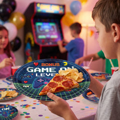 Game On Gamer Birthday Paper Plates | 8.5" (8 Count)