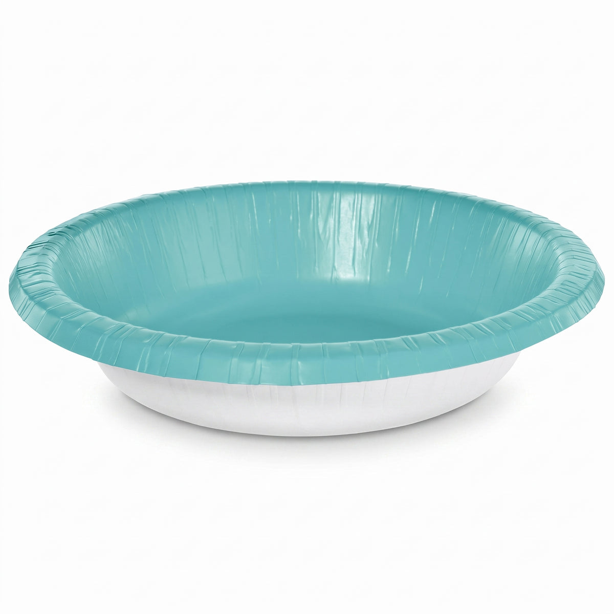 Robins Egg Blue 20 oz. Paper Bowls - Solid Color