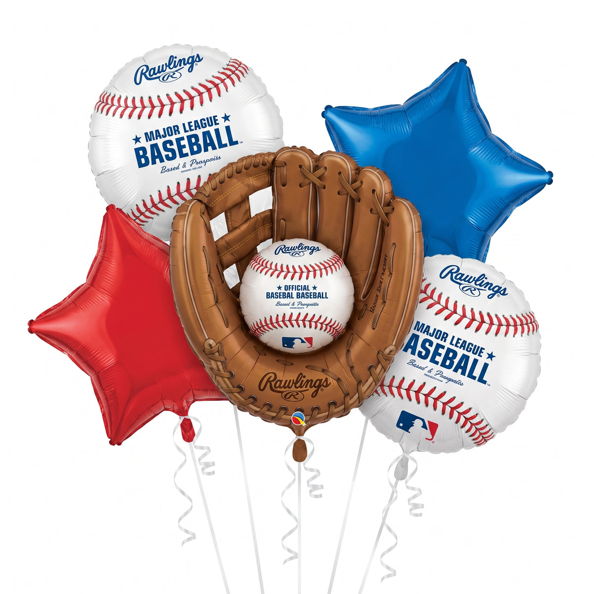 Major League Baseball Foil Balloon Bouquet