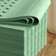 3 Ply Pistachio Green Scalloped Napkins - 20 Ct.