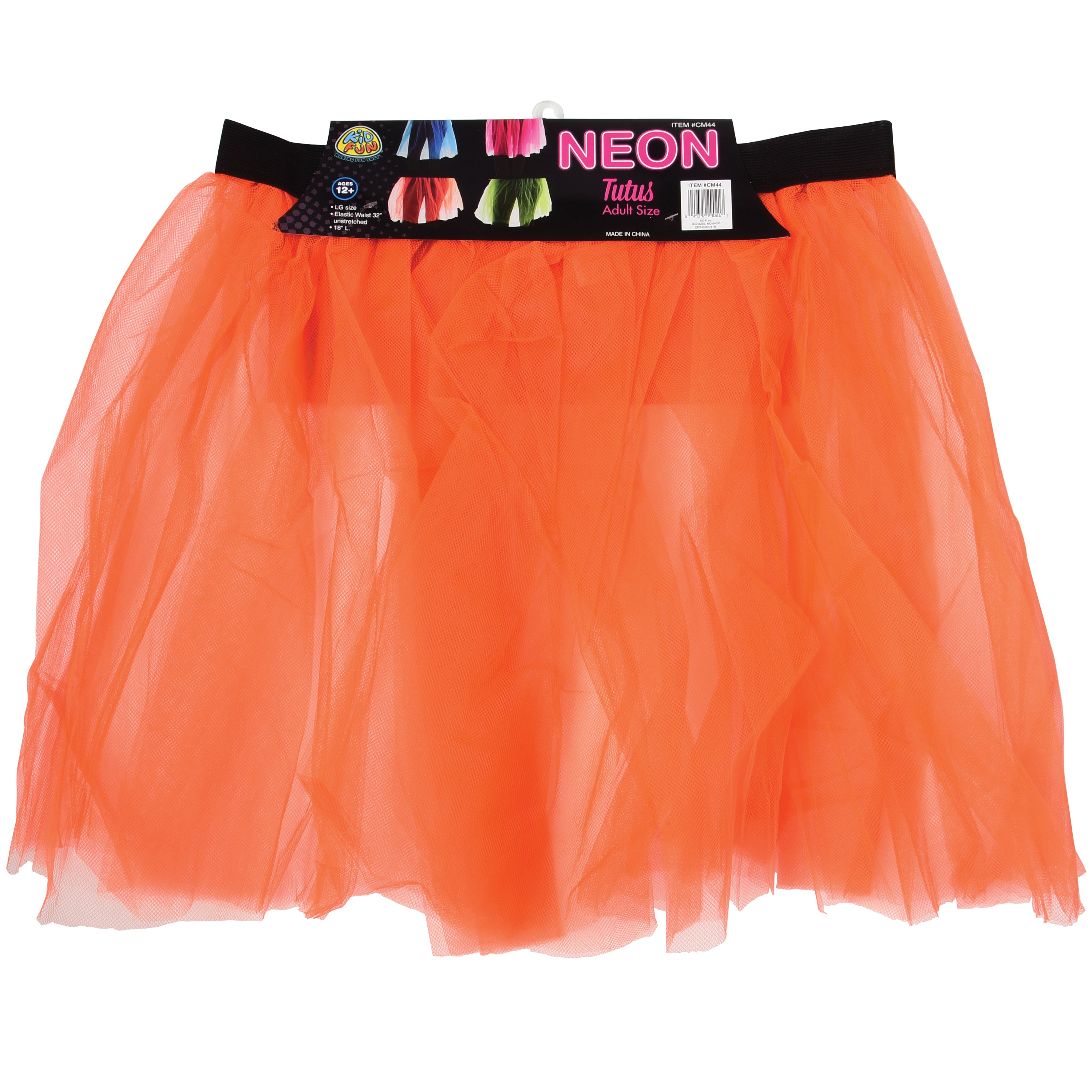 Neon Tutus-Adult Size/4 Per Pk