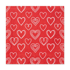 Happy Valentine's Day Beverage Napkins - 2-Ply - 5 In. X 5 In.