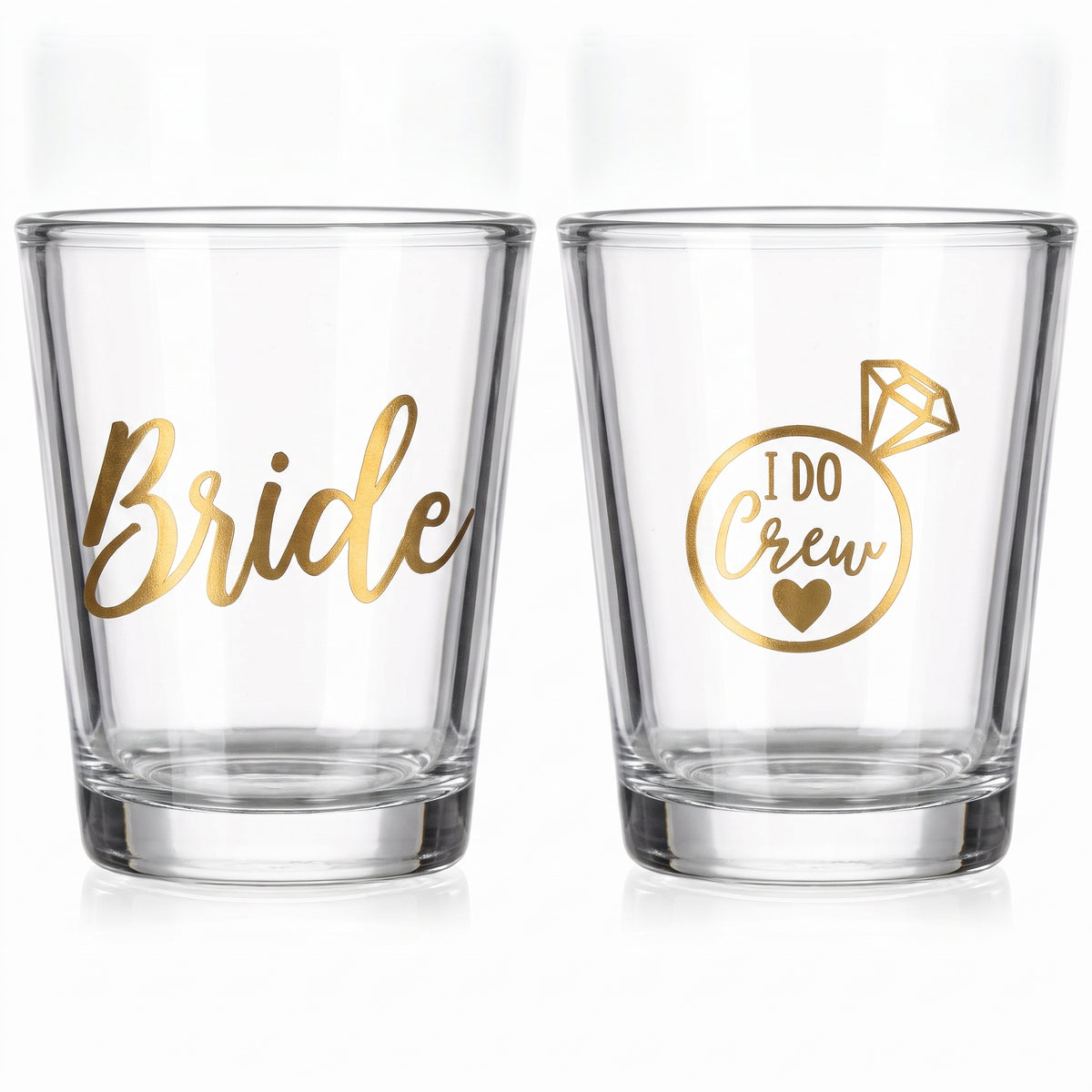Bride & I Do Crew Shot Glasses - 5 Pack