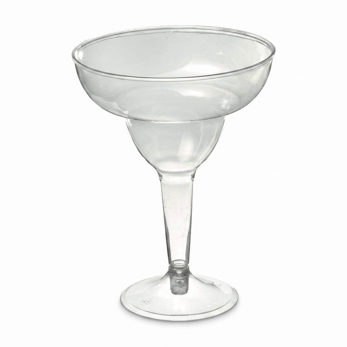 Clear Plastic Margarita Glass Set - 11oz, 20 Pack