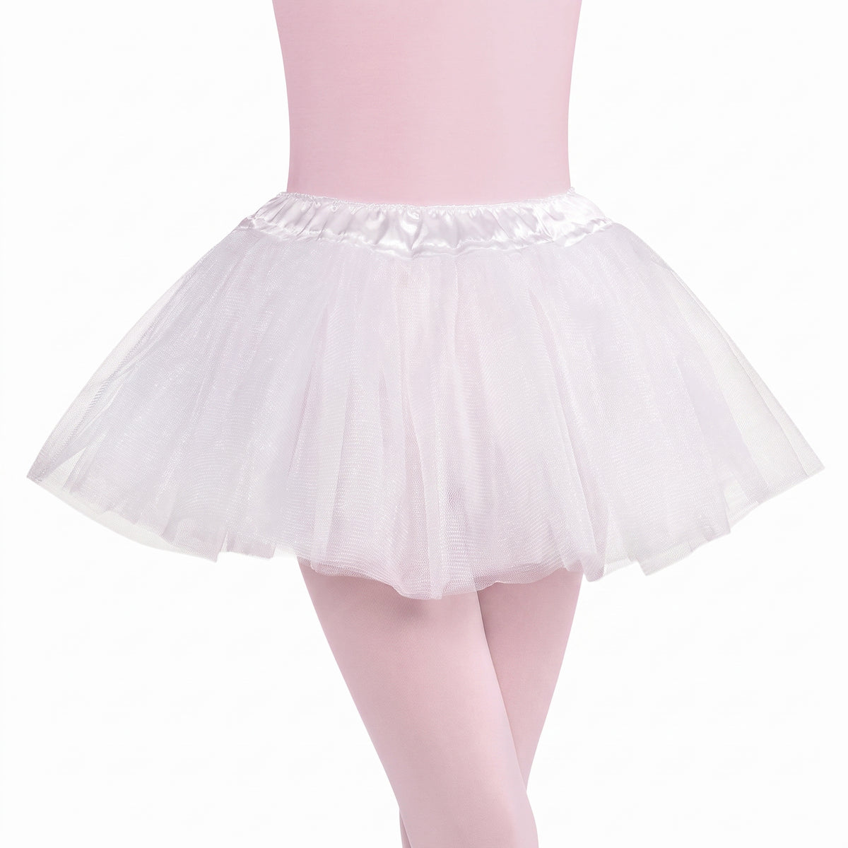 Enchanting White Tutu for Kids - Perfect for Costumes and Team Spirit