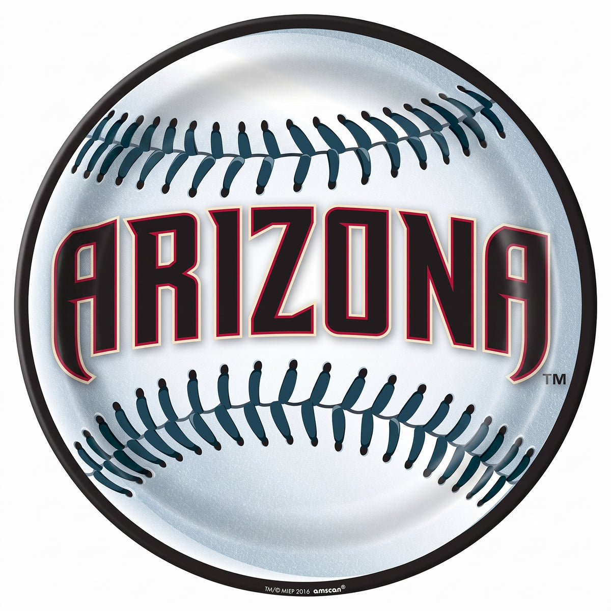 Arizona Diamondbacks 12" Baseball Cutout