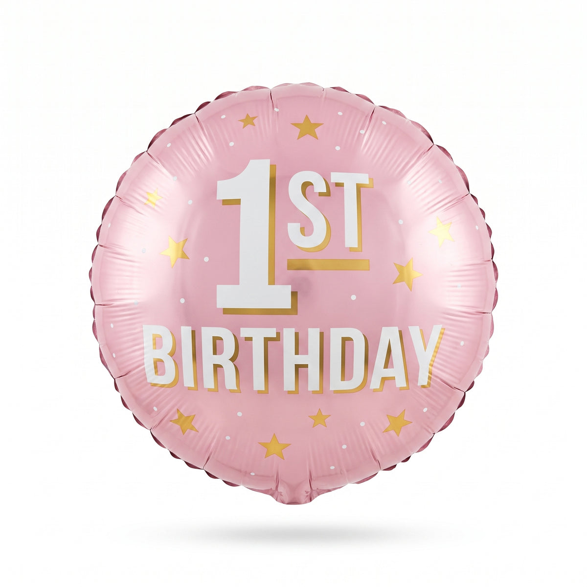 Little Miss 1st Birthday Pink Foil Balloon