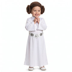 Infant Star Wars Princess Leia Costume with Wig - Infant (6-12 Months)