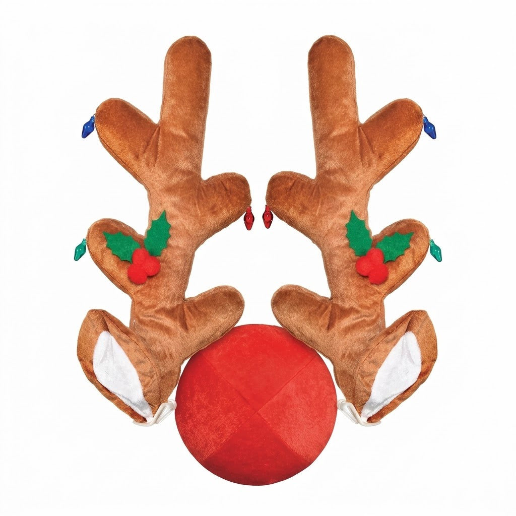 Festive Reindeer Car Decoration Kit