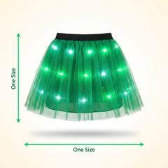 Light-Up Green Adult Tutu - One Size