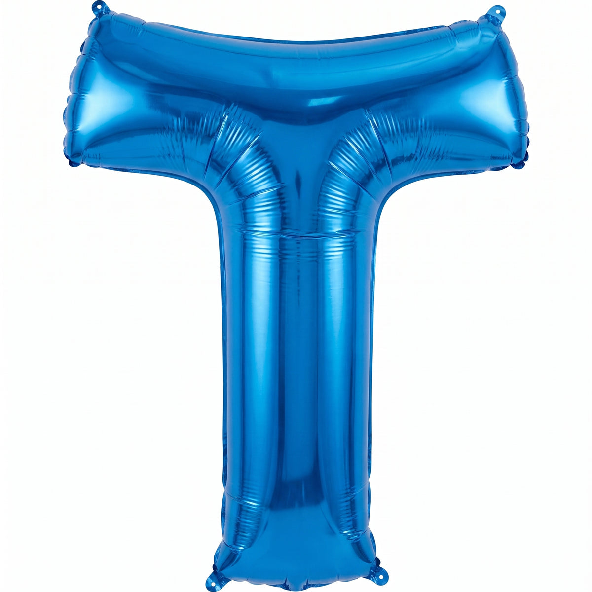 Royal Blue Letter T Foil Balloon