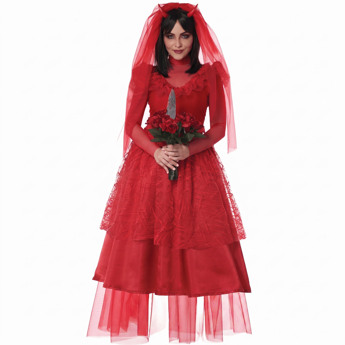 Alluring Bride of the Underworld Costume - Adult L
