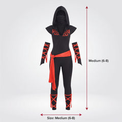 Dragon Fighter Ninja Costume (Medium 6-8)