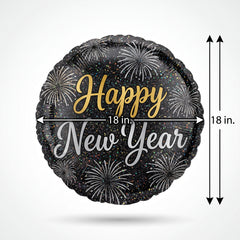 18-Inch Holographic New Year‚Äôs Eve Foil Balloon