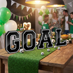 Soccer "GOAL" Centerpiece Board - 4 Pack