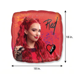 Vibrant Red Character Foil Balloon - 18" Mylar