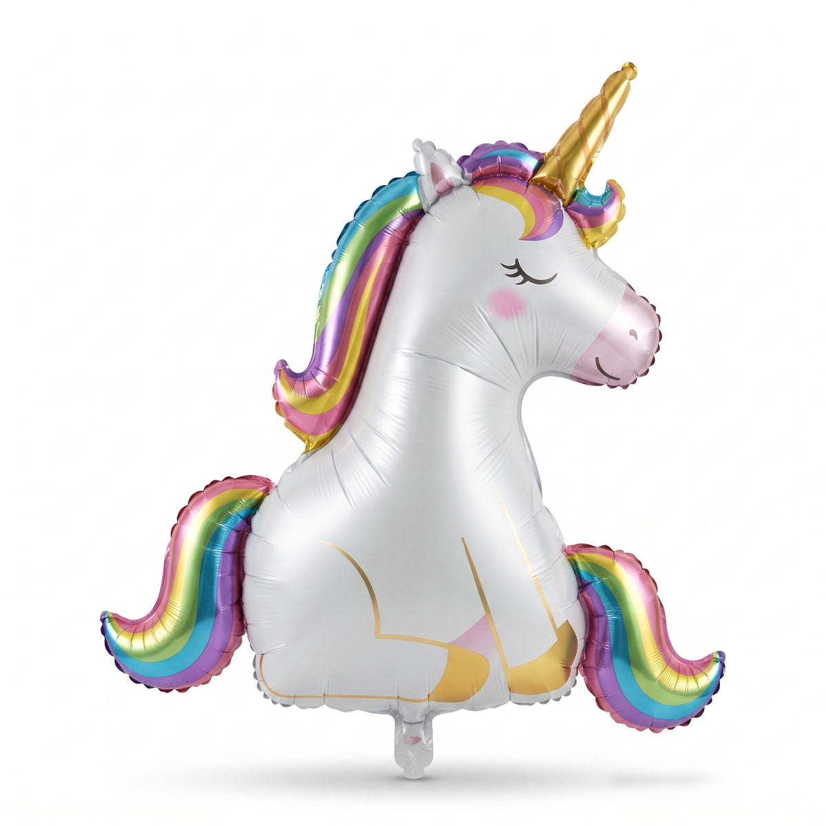 Satin Unicorn Metallic Foil Balloon