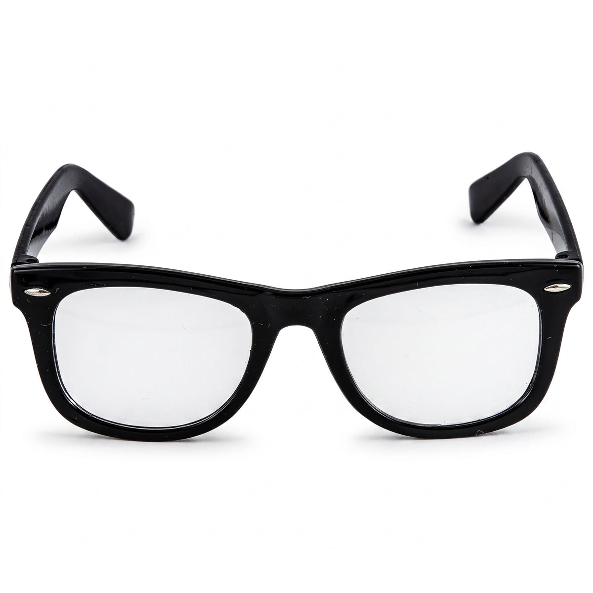 Classic Nerd Glasses - Black Costume Accessory