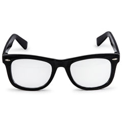 Classic Nerd Glasses - Black Costume Accessory