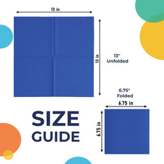 Unleashed - Dark Blue Luncheon Napkins - 50 Ct.