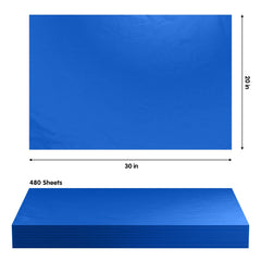 Dark Blue Tissue Reams (480)