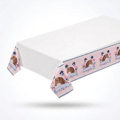 Saddle Up Birthday Plastic Table Cover for Kids' Parties
