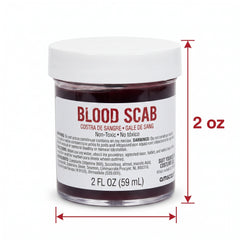 Realistic Blood Scab Special Effects Makeup, 2 oz